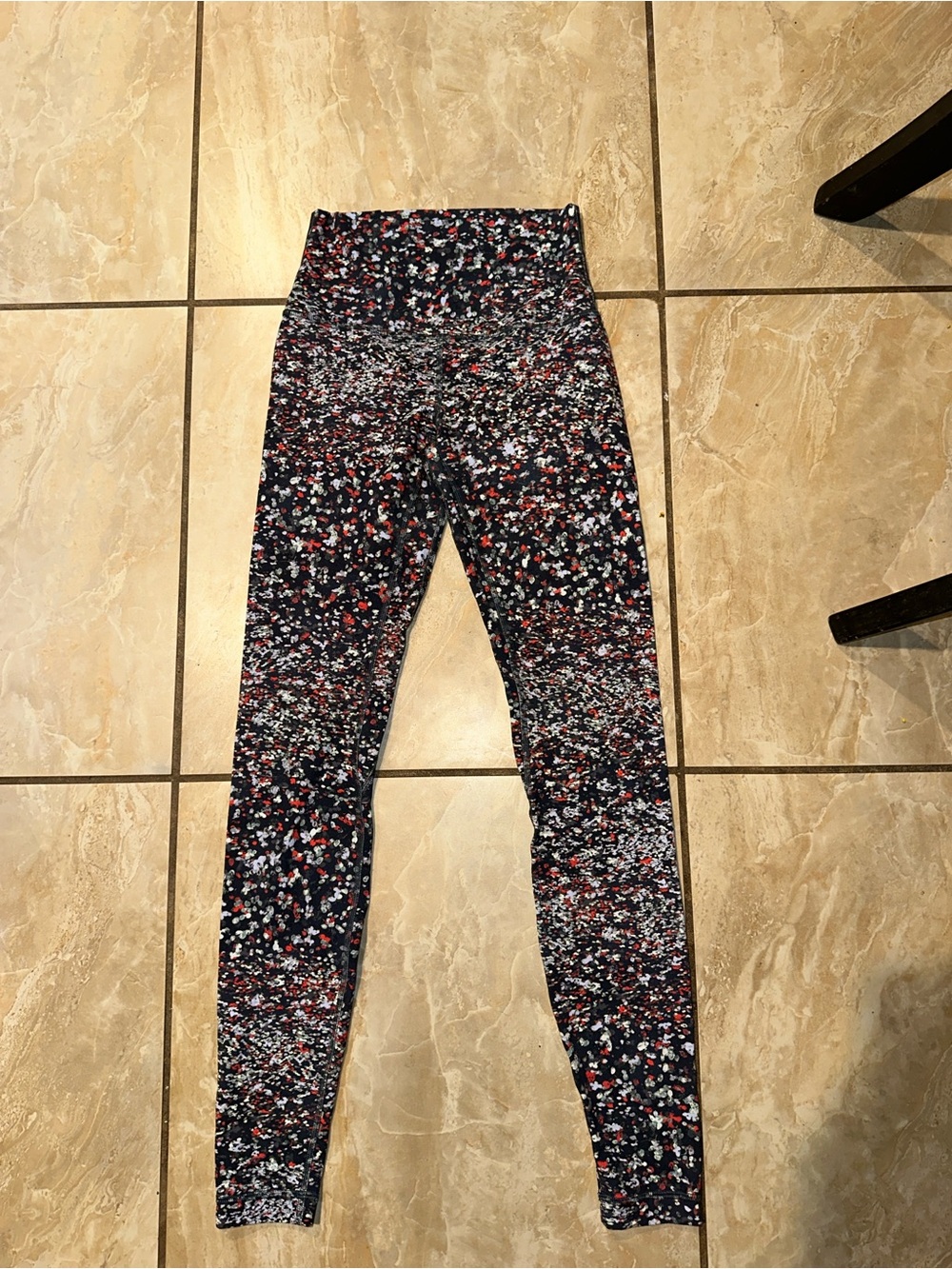 Water Blossom Multi Lululemon Align Leggings Size 4